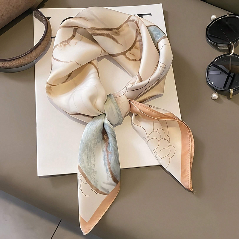 Luxury Bags China - 2024 desain mode cetak Satin persegi