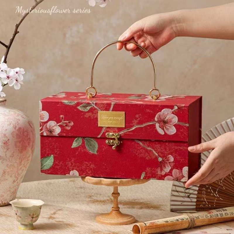 Luxury Bags From China - Kotak Hadiah Logam Berwarna-warni Tebal, Tas