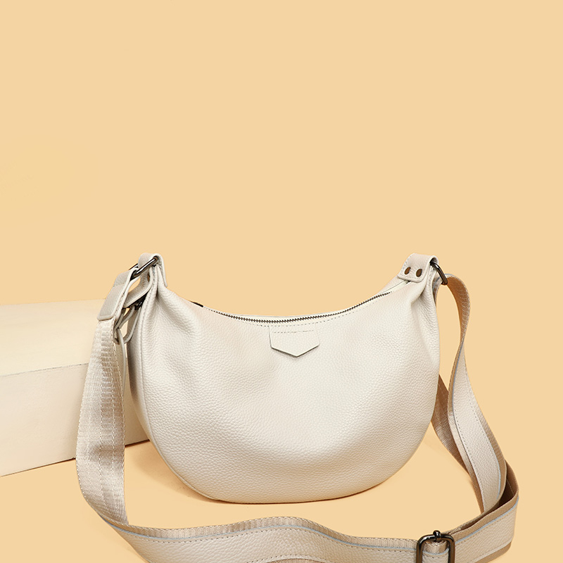 Tas Wanita Baru 100% Kulit Asl - Half Moon Bag Suede ulasan dan harga