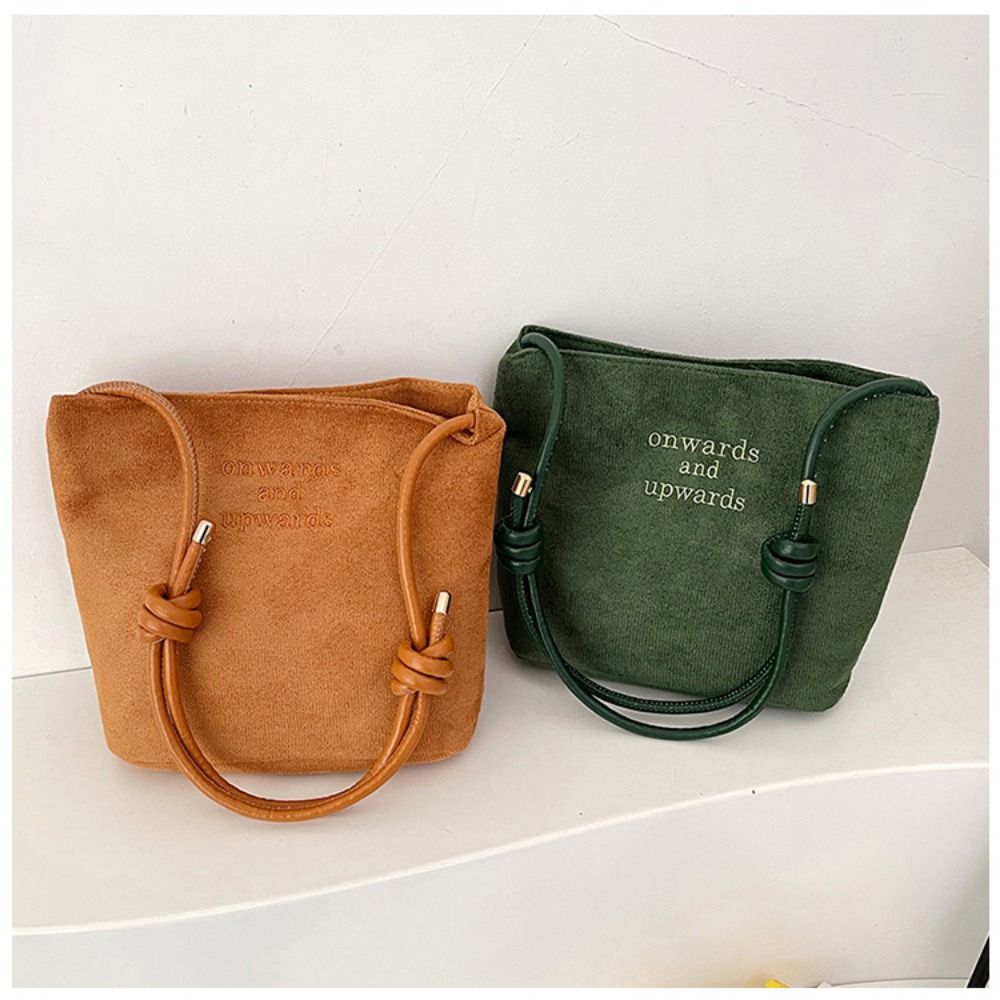 Tas Bahu Suede Portabel Tas Em - Bucket Bag Suede ulasan dan harga