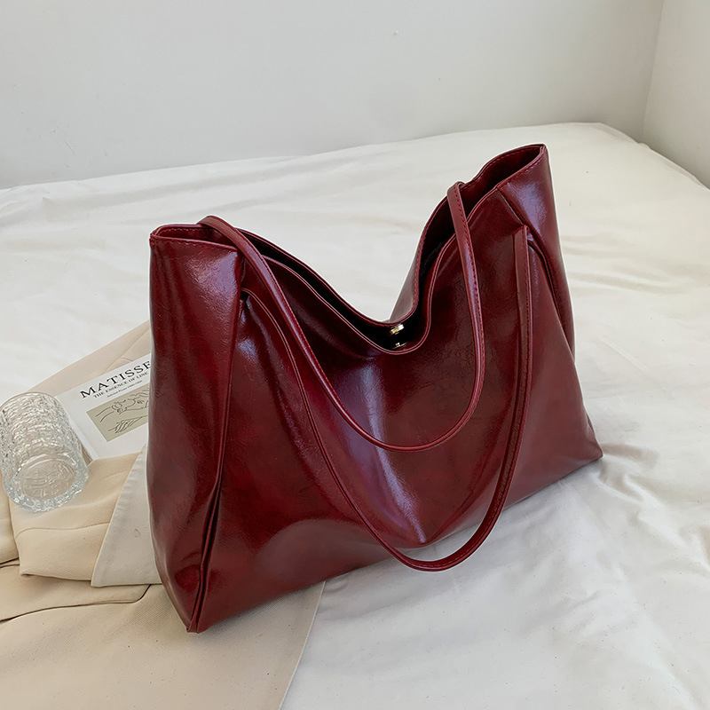 Tas Tote wanita, tas Tote wani - Bucket Bag Suede ulasan dan harga