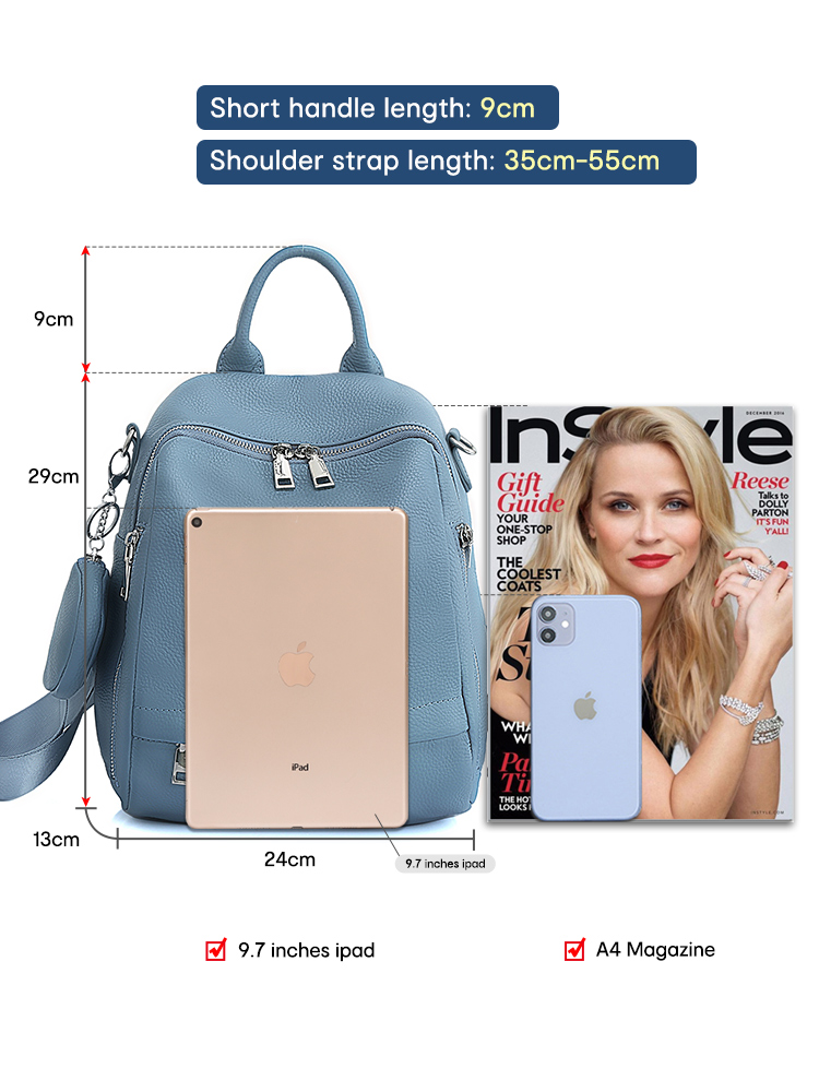 Zency Tas Ransel Kulit Asli Wa - Luxury High Quality Bags ulasan dan harga