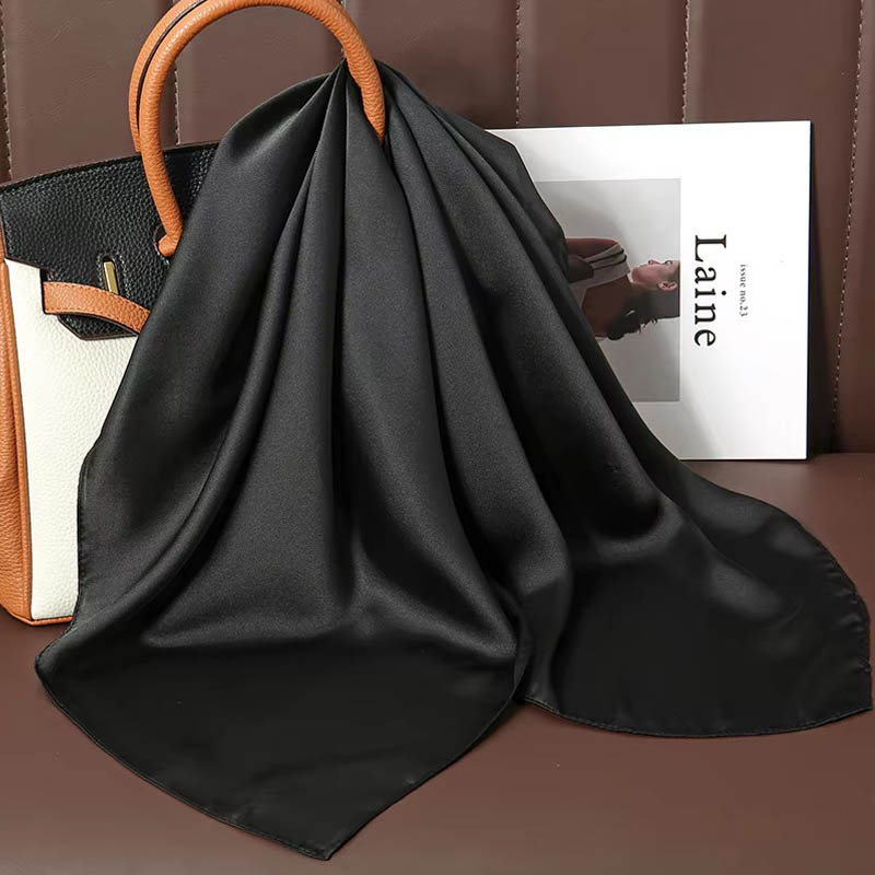 Syal Segi Empat Sutra Warna So - Luxury Bags China ulasan dan harga