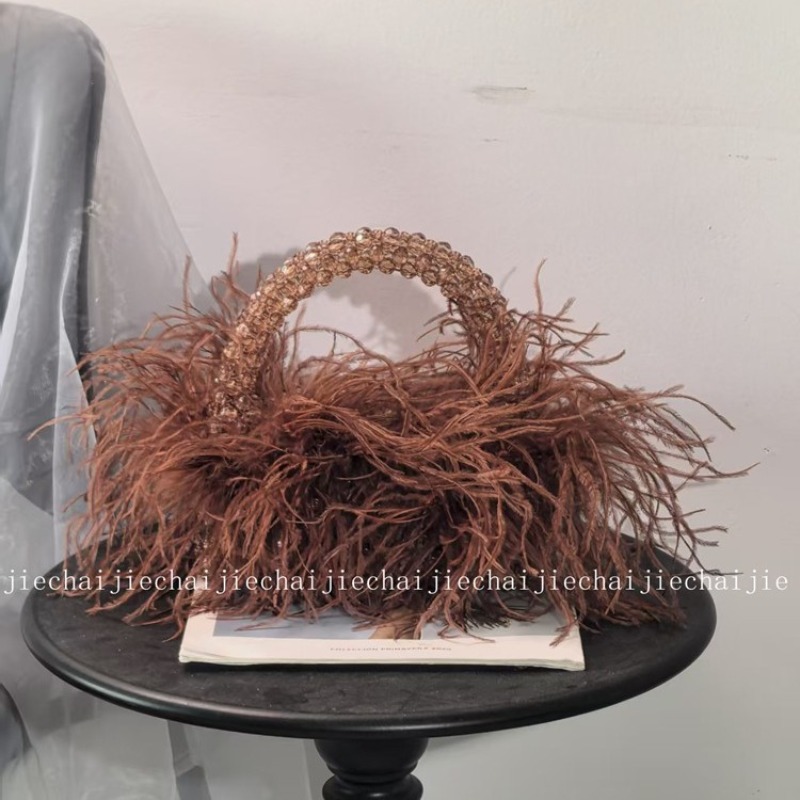 Tas Tangan Wanita Desain Bulu  - Luxury Bags In China Wholesale ulasan dan harga