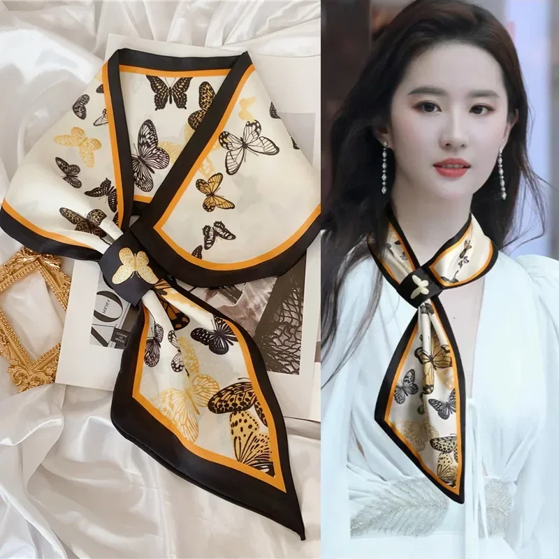Syal Sutra Telinga Musim Semi  - Luxury Bags Korea ulasan dan harga