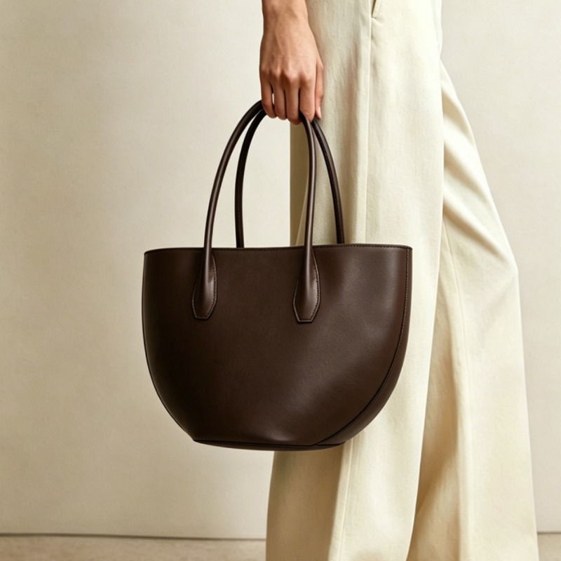 Tas Selempang Wanita Mewah Ben - Half Moon Bag Suede ulasan dan harga