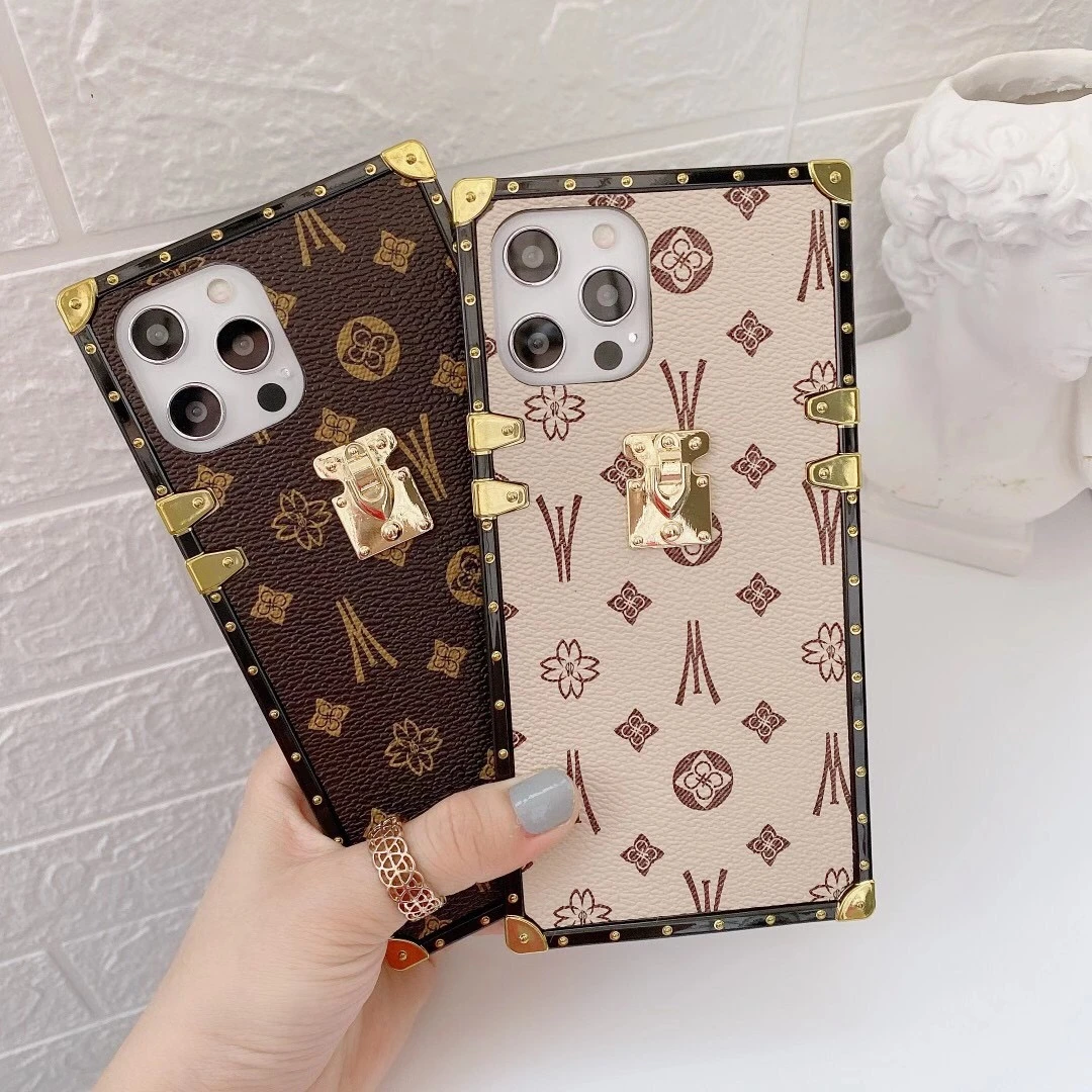 Casing ponsel kulit kotak IPho - Luxury Bags Quotes ulasan dan harga