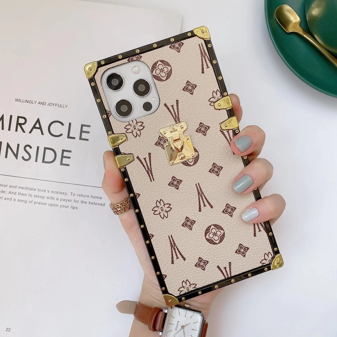 Casing ponsel kulit kotak IPho - Luxury Bags Quotes ulasan dan harga