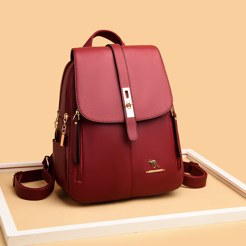 Ransel kulit mewah wanita untu - Luxury High Quality Bags ulasan dan harga