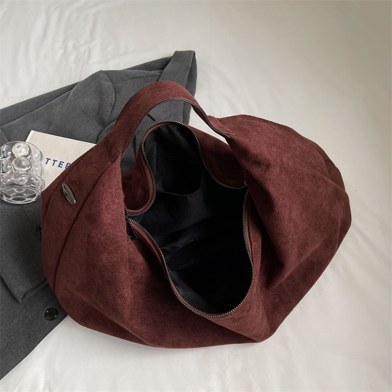 Tas belanja Hobo wanita, tas T - Half Moon Bag Suede ulasan dan harga