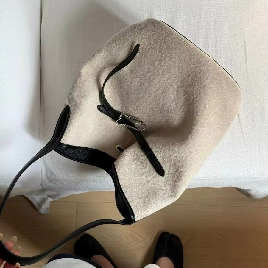 Tas Selempang Wanita Bahan Lin - Bucket Bag Suede ulasan dan harga