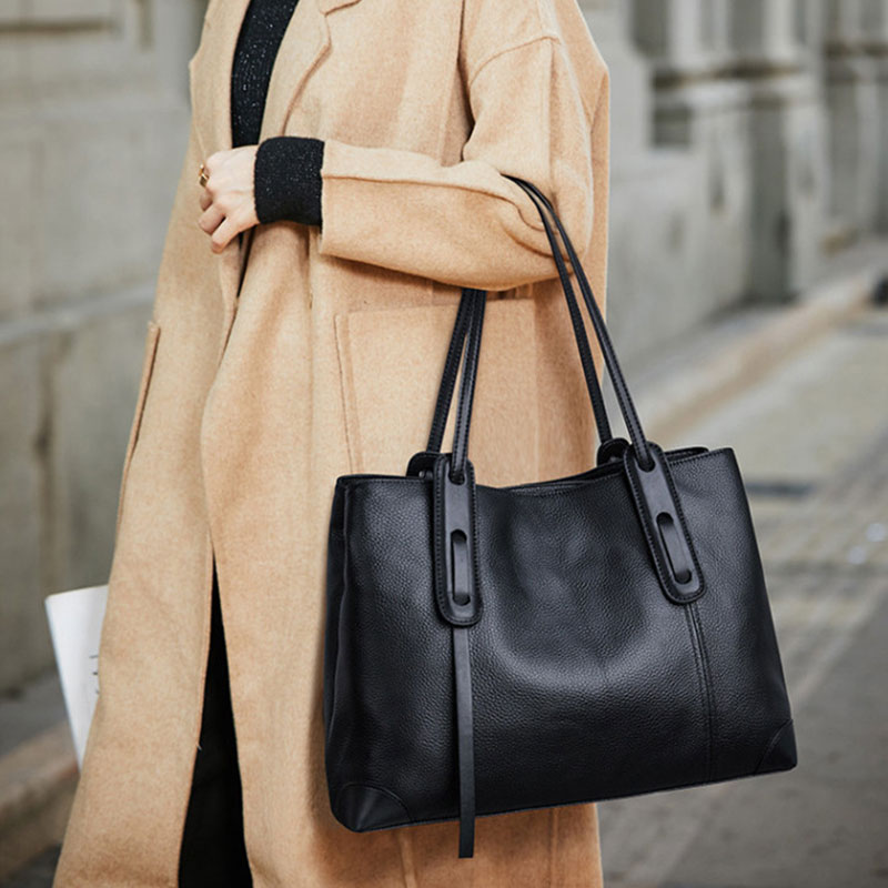 Tas Tote Kulit Asli Tas Bahu W - Luxury High Quality Bags ulasan dan harga